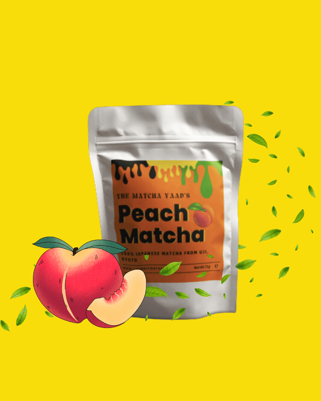 Peach Matcha Matcha Powder thematchayaad