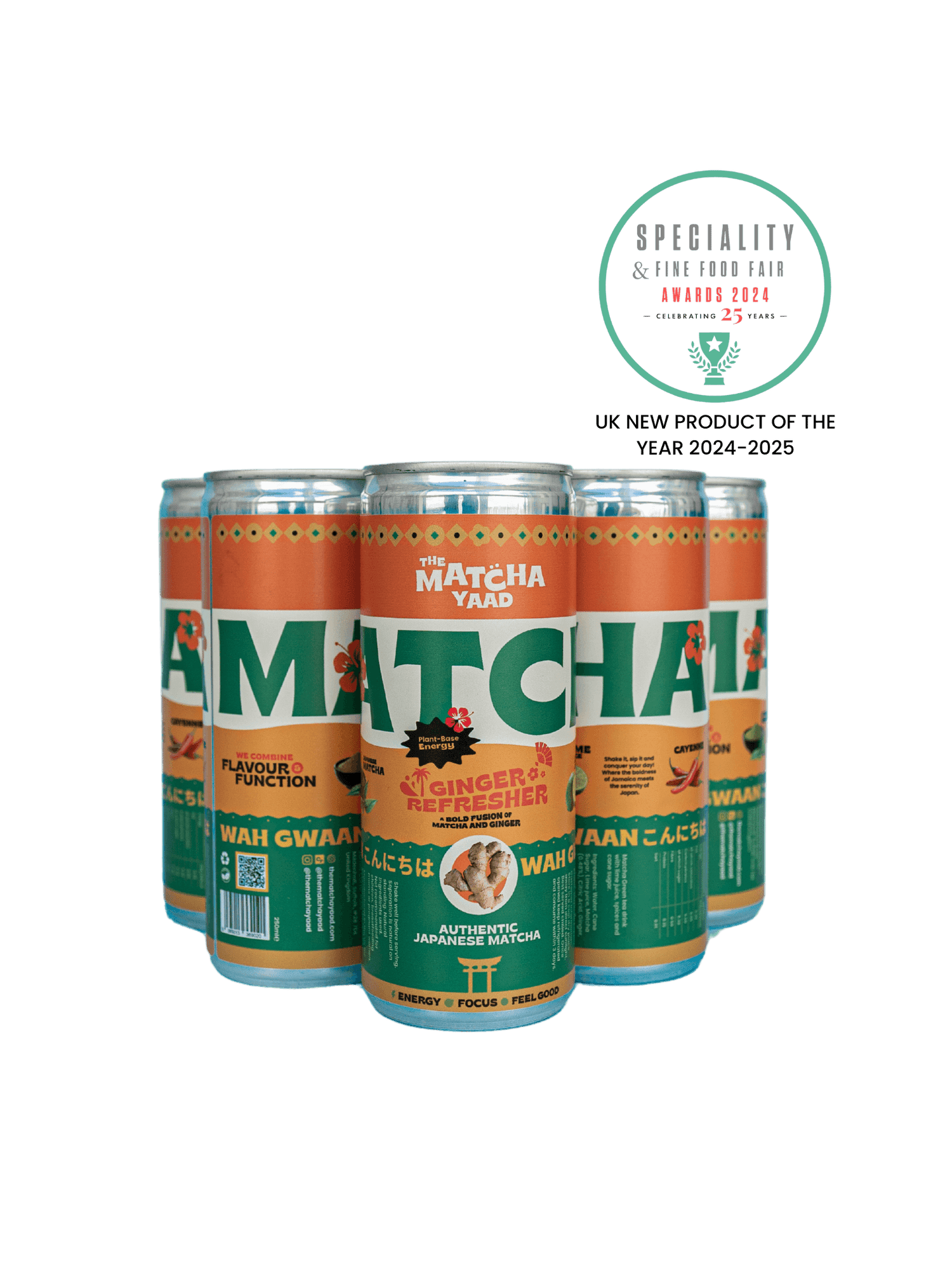 Matcha Ginger Refresher