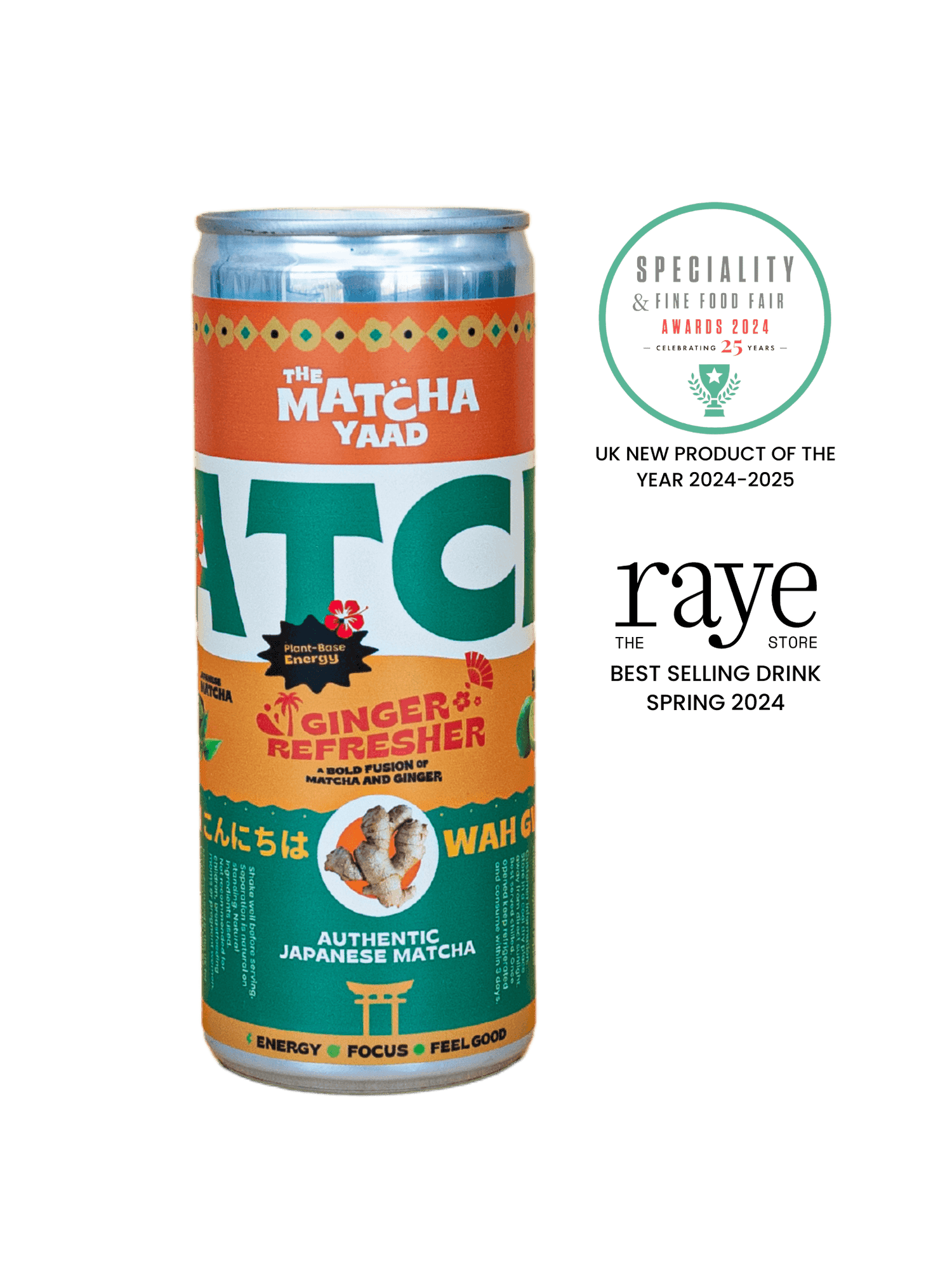 Matcha Ginger Refresher