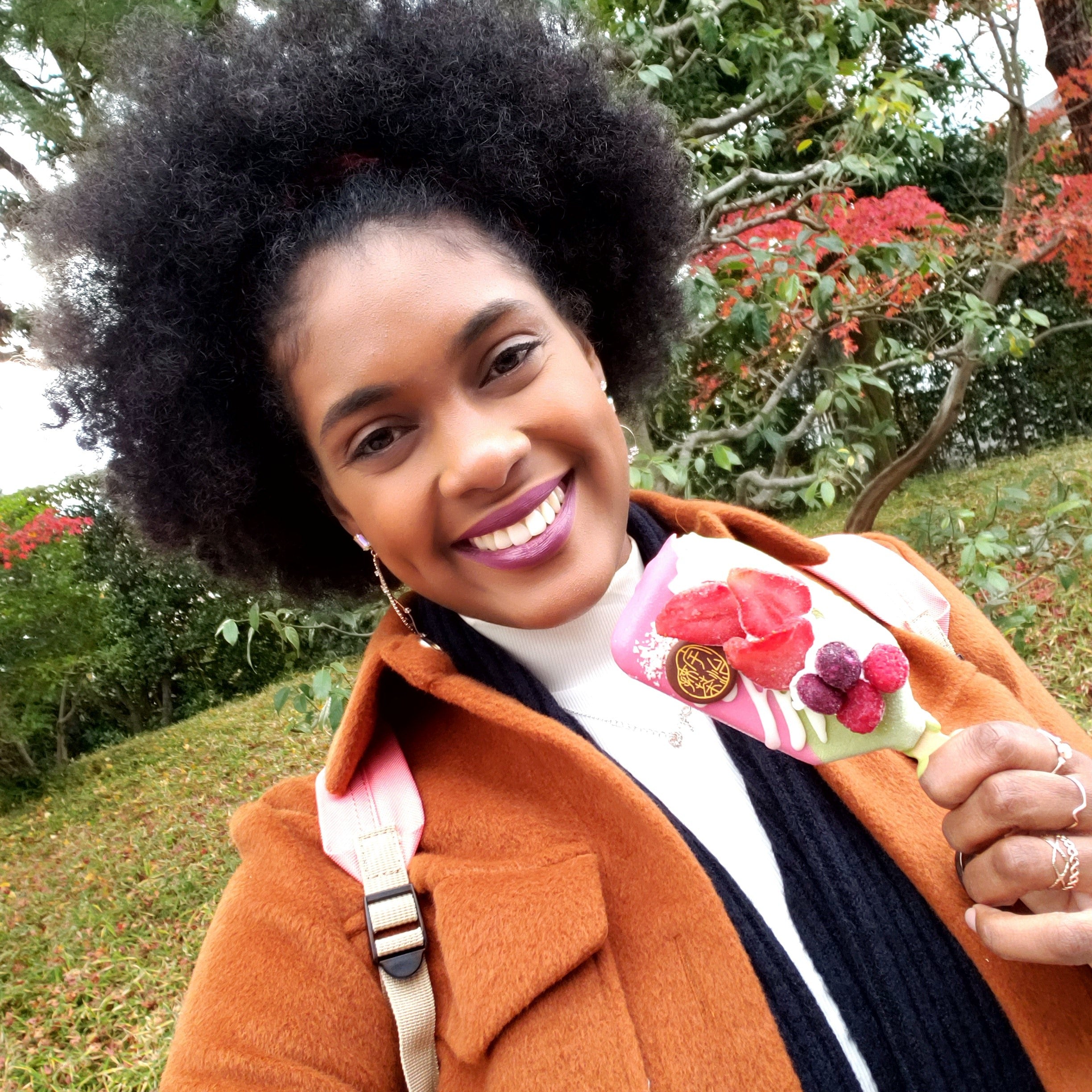 monique farquharson in japan