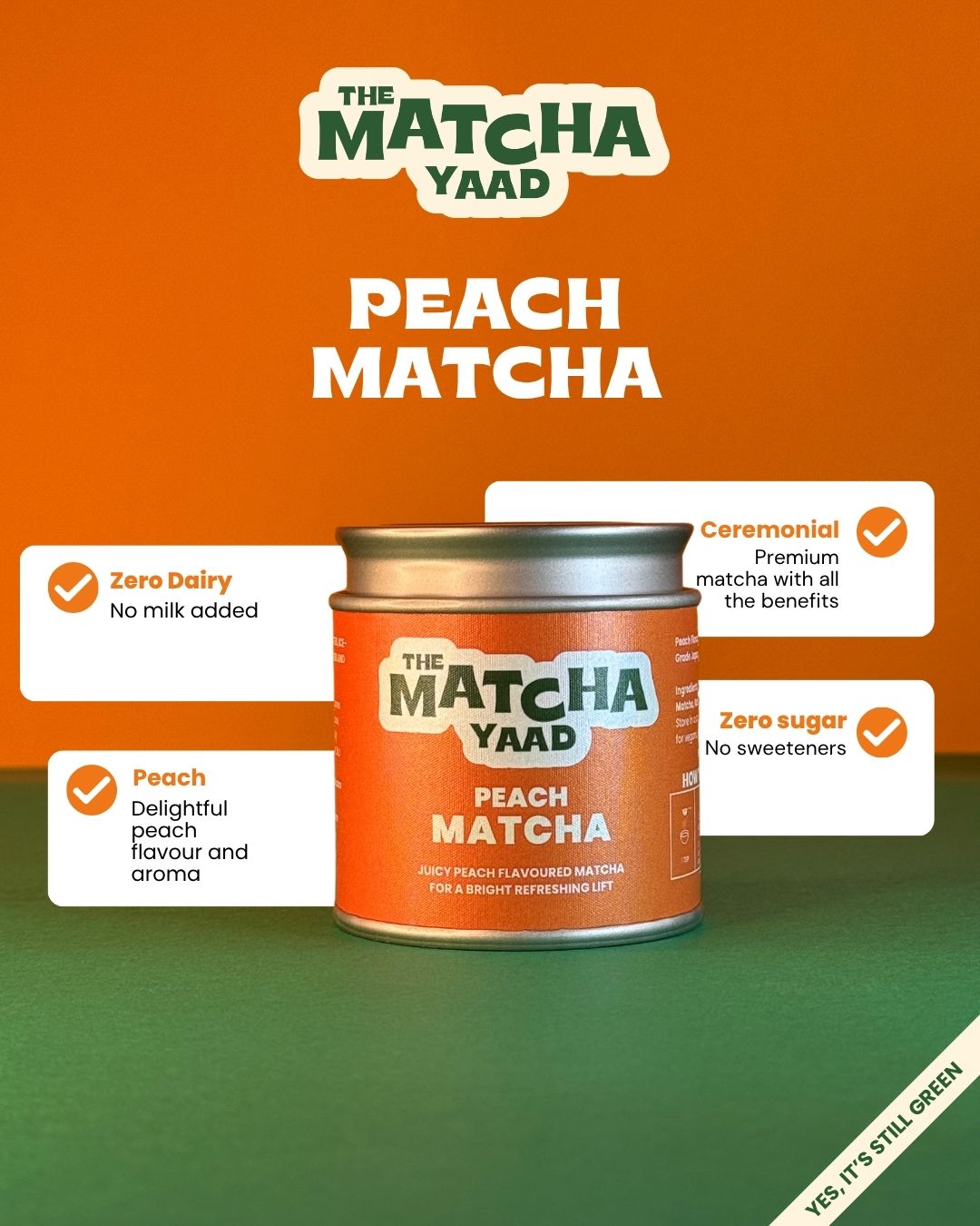 Peach Matcha 25g - Matcha Powder