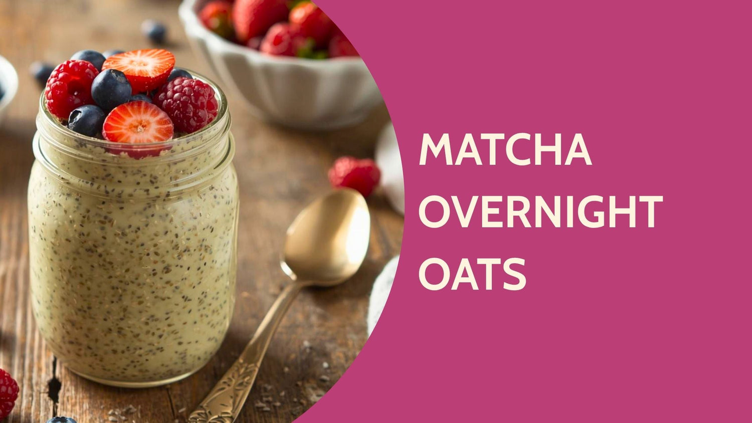 Matcha Overnight Oats