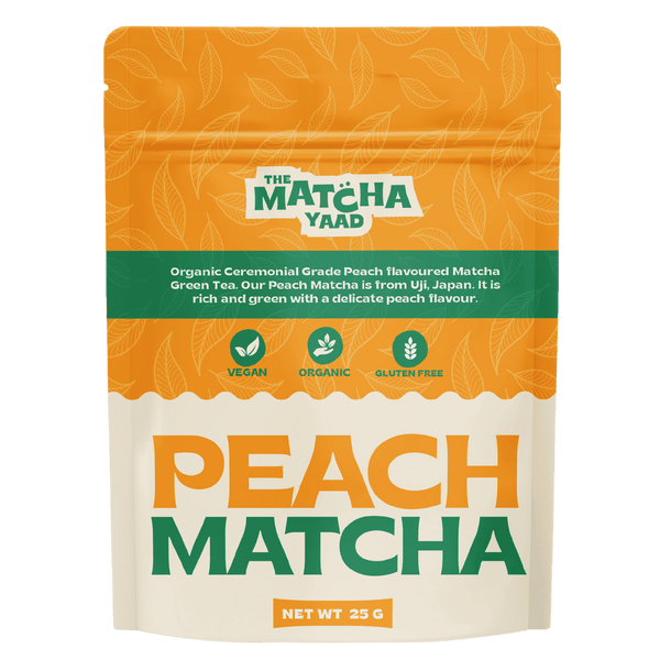 Peach Matcha Matcha Powder thematchayaad 