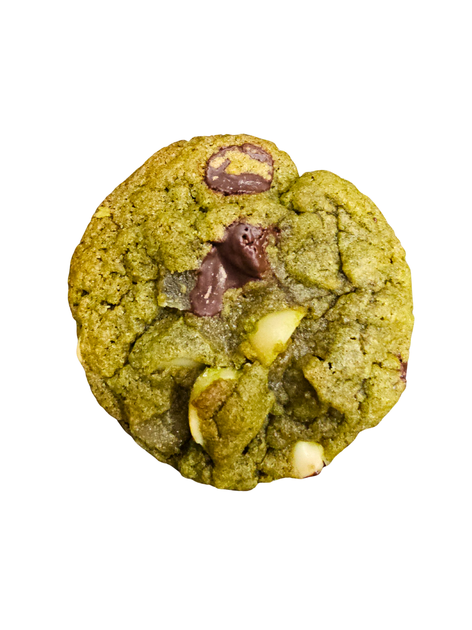 Double Chocolate Chip Matcha Cookies