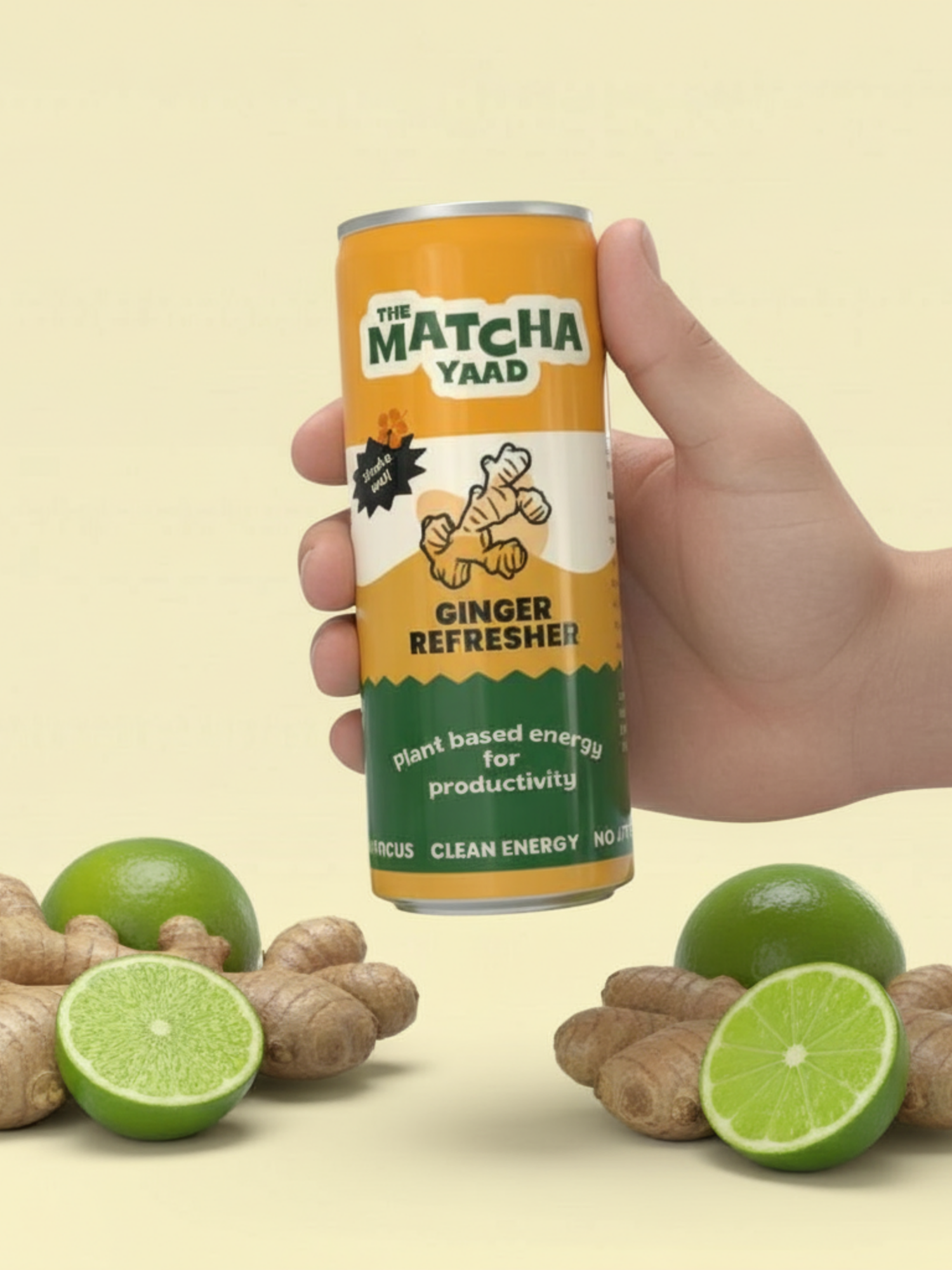 Matcha Ginger Refresher