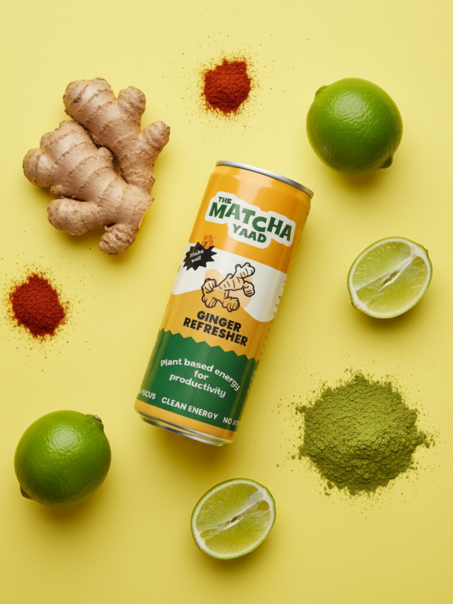 Matcha Ginger Refresher