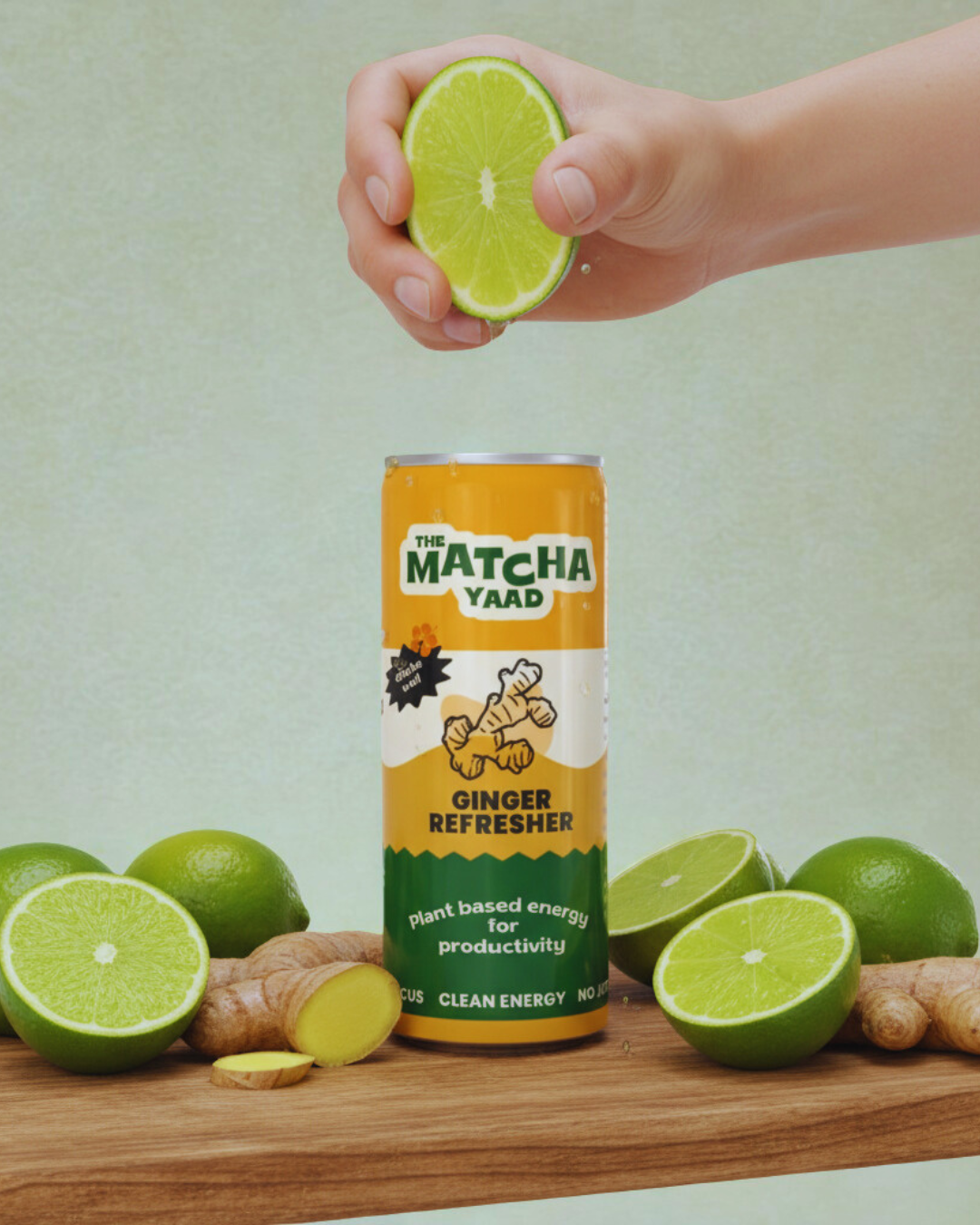 Matcha Ginger Refresher