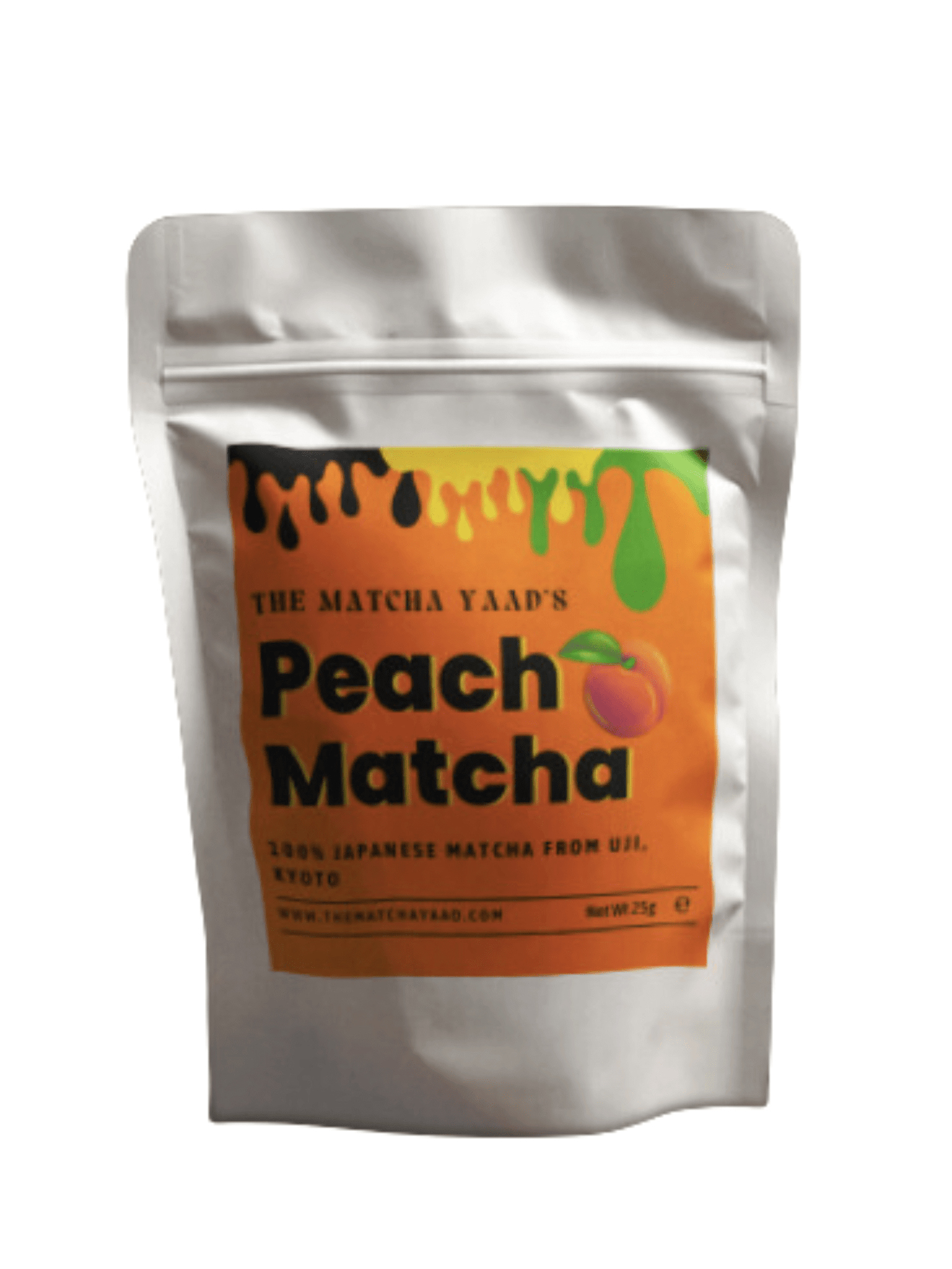 Peach Matcha Tea Powder