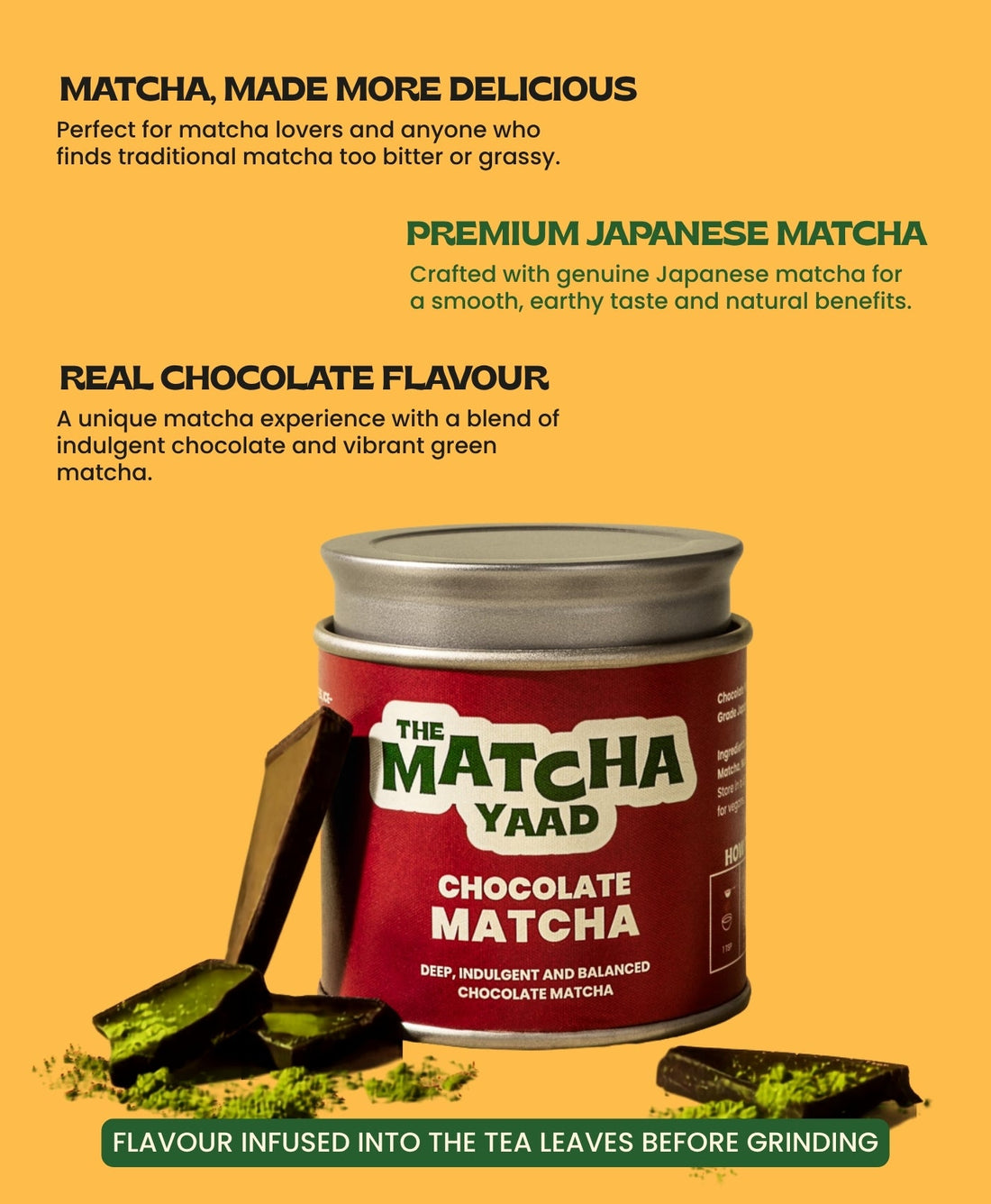 Chocolate Matcha 25g - Matcha Powder