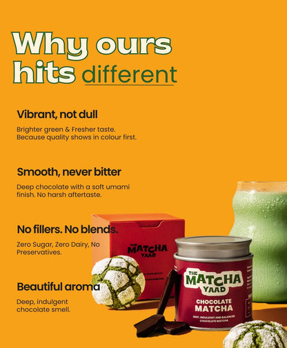 Chocolate Matcha 25g - Matcha Powder