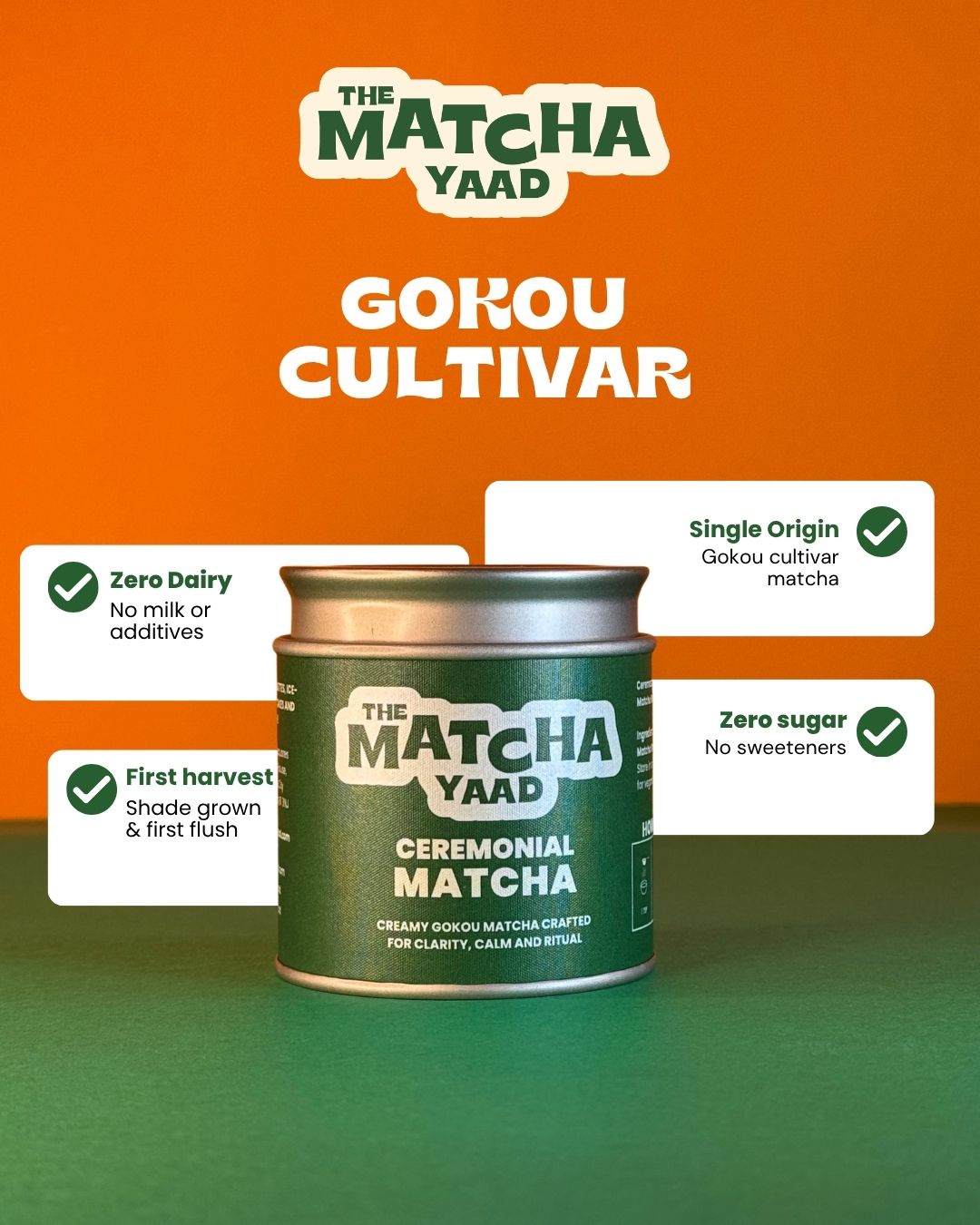Gokou Ceremonial Grade Matcha 25g - Matcha Powder