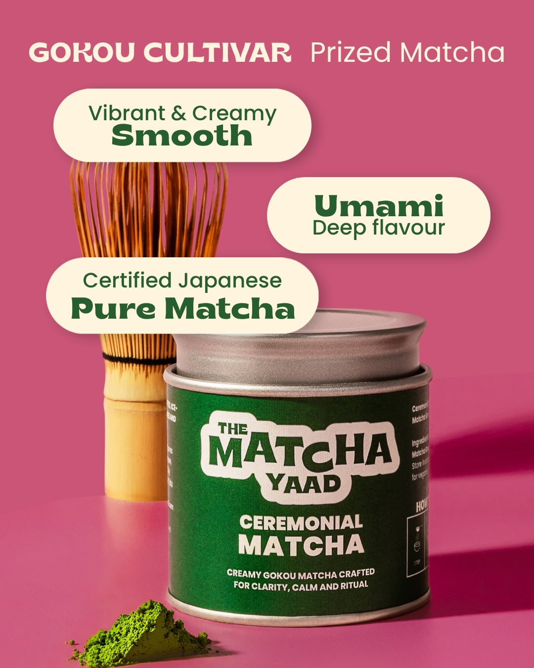 Gokou Ceremonial Grade Matcha 25g - Matcha Powder