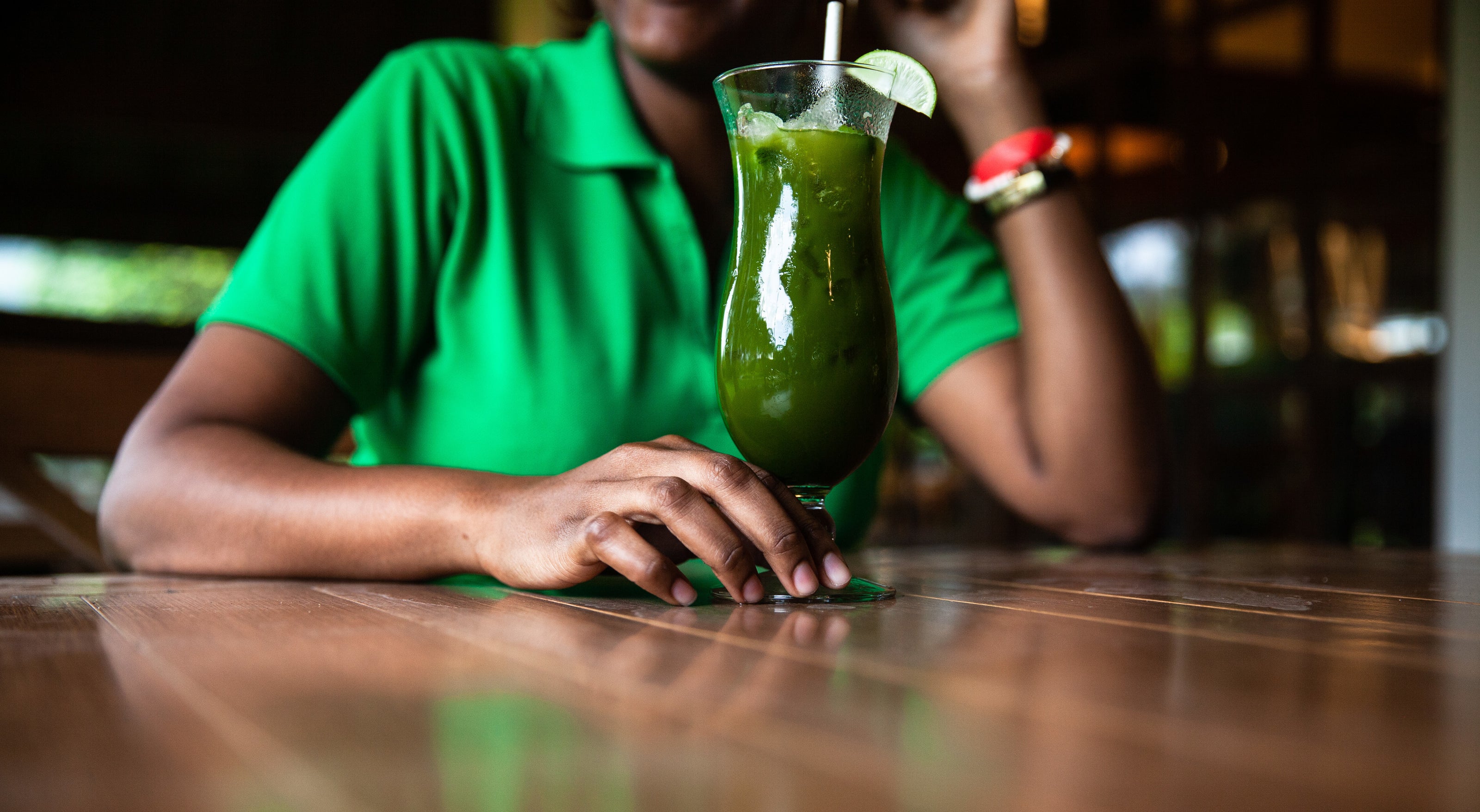 matcha cocktail