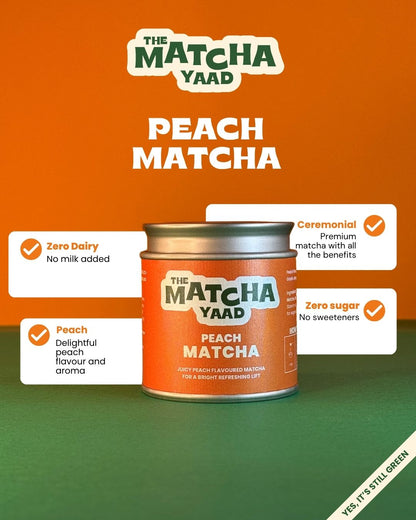 Peach Matcha 25g - Matcha Powder