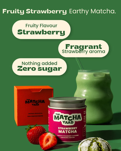Strawberry Matcha 25g - Matcha Powder