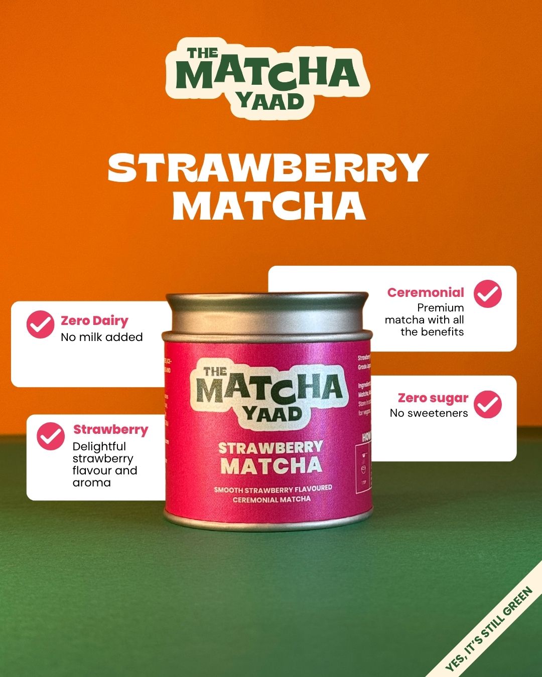 Strawberry Matcha 25g - Matcha Powder