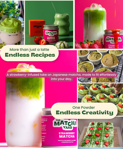 Strawberry Matcha 25g - Matcha Powder